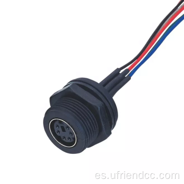 Cables de conector mini-din de cable moldeado impermeable